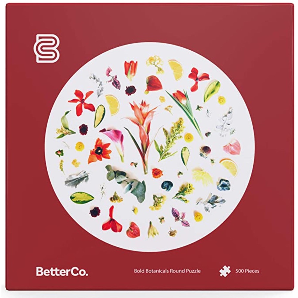 Better Co. - Bold Botanicals Round Puzzle (N…